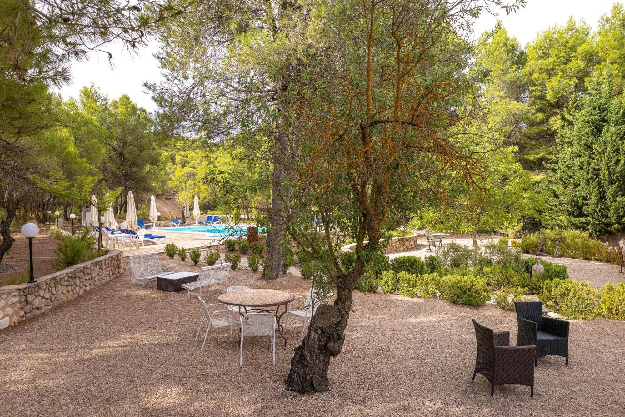 Hotel Rural Mas Fontanelles Biar Exterior photo